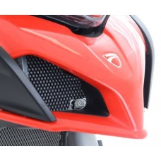 R&G Racing Oil Cooler Guard for Ducati Multistrada 1200 '15-'20, 1200 Enduro / 950 (S) '17-'22, 1260 '18-'20